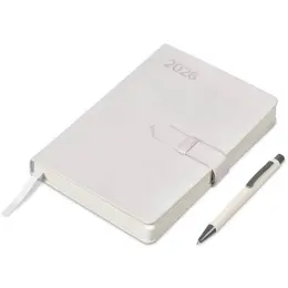 Altitude Enterprise A5 2026 Diary & Omega Pen Set Cream